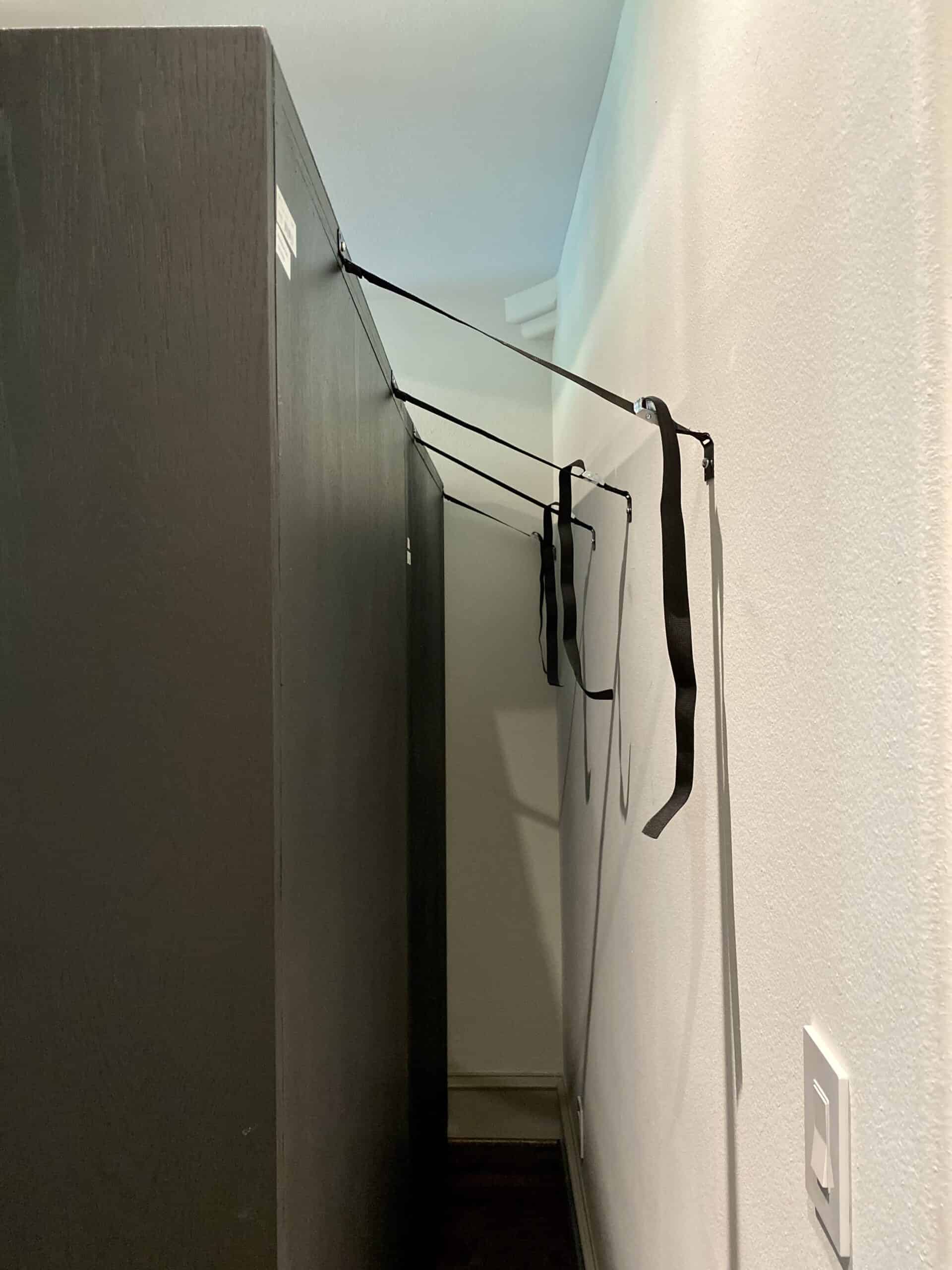Properly securing TVs and furniture can help reduce the risk of tip-over hazards for young children.